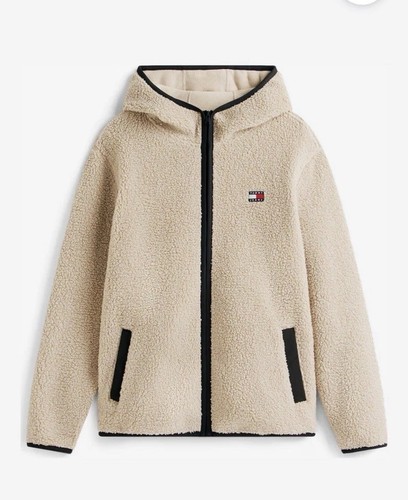 Tommy jeans fleecejacke - jeans, in