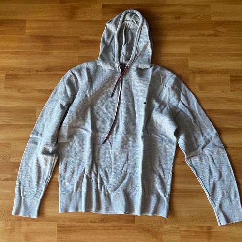 Tommy hilfiger hoodie grau - hilfiger,