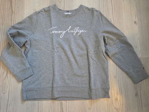 Tommy hilfiger sweatshirt grau - tommy,